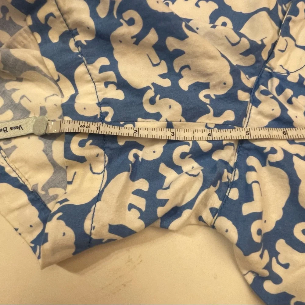 Lilly Pulitzer Callahan Tusk In Sun Elephant printed Shorts blue white 00